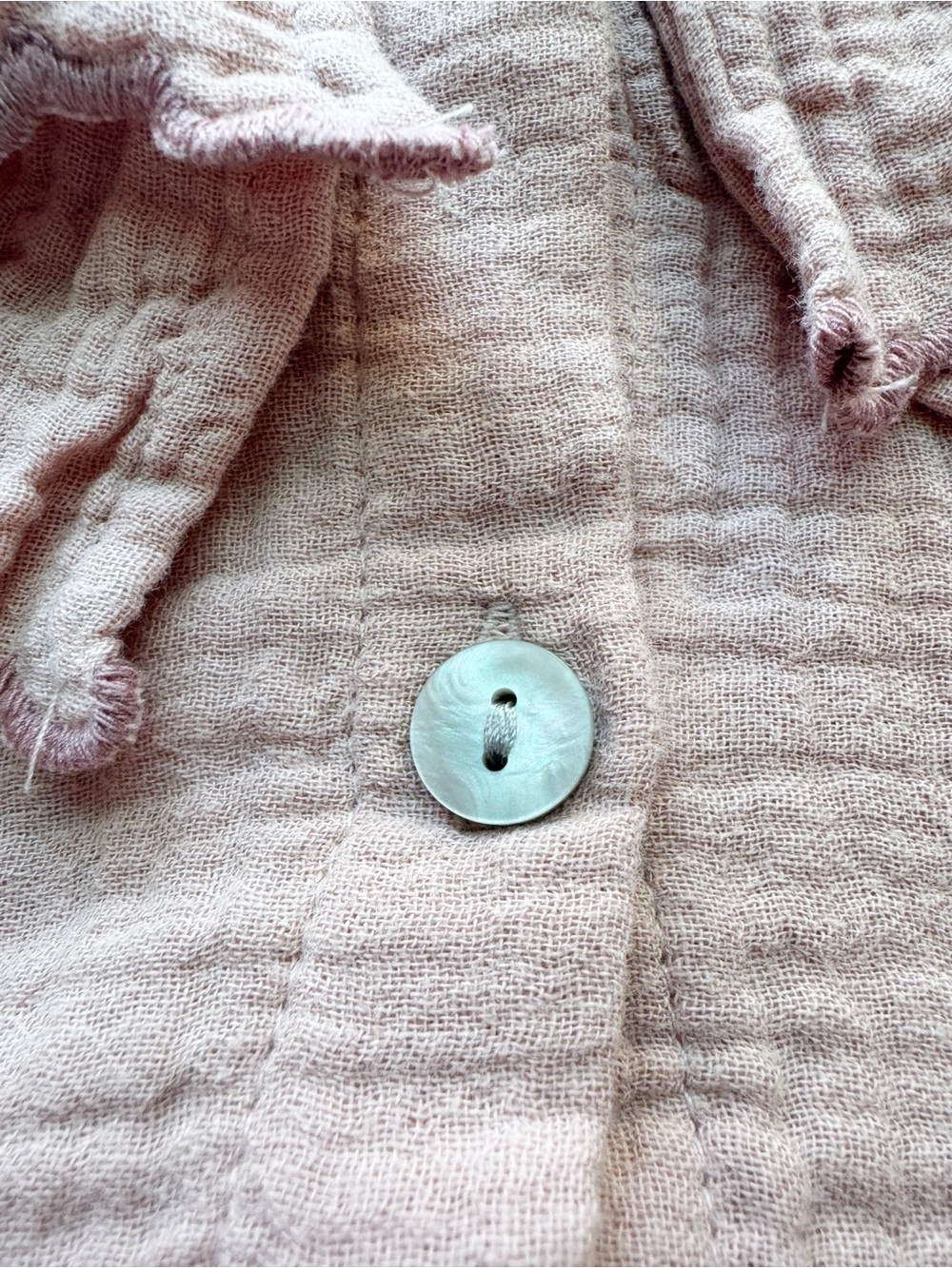 Organic Cotton Muslin
Collared Dress in Dusty Pink NWT - Picture 8 of 16
